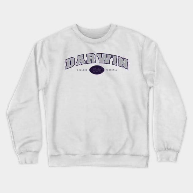 Darwin College Football Crewneck Sweatshirt by SpruceTavern